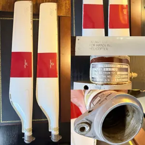 Pair Of Bell Helicopter Tail Rotor Blade P/N 47-642-102-49